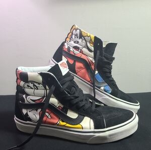 (SOLD)  VANS Sk8 Hi Disney Mickey & Friends RARE shoes